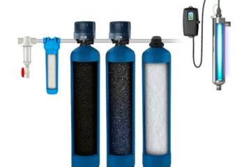salt based water softener with whole house filtration