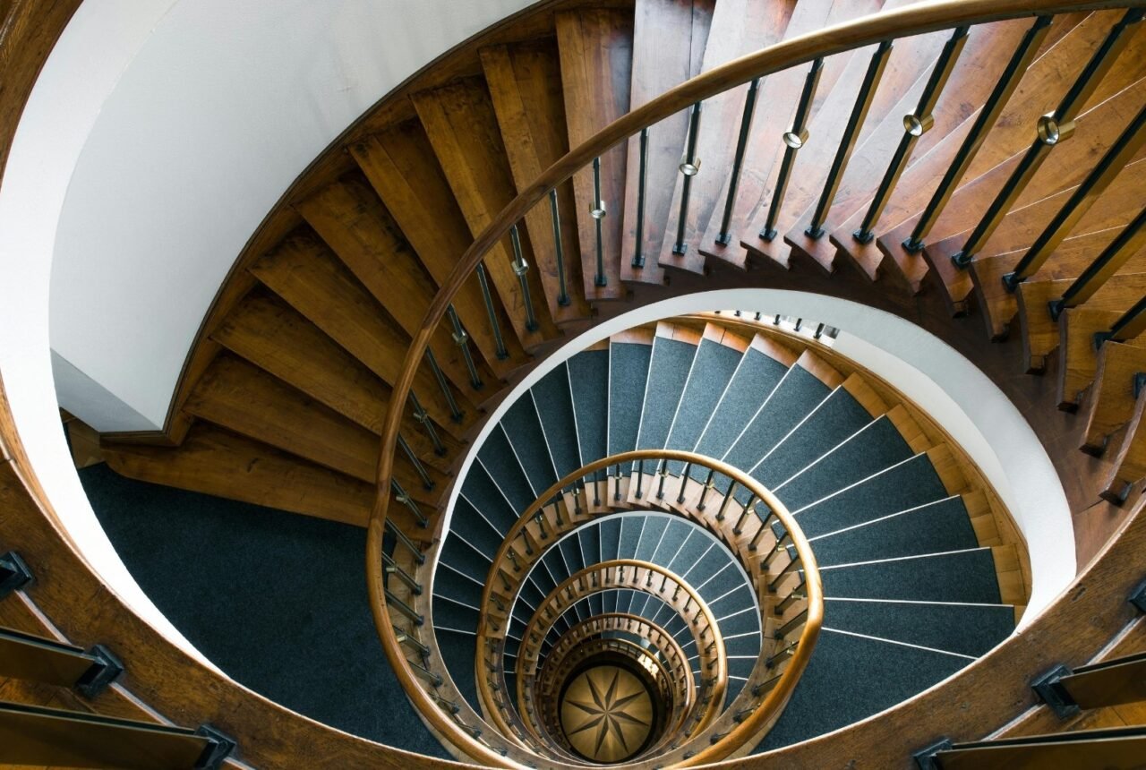 exterior spiral staircases in Cave Creek